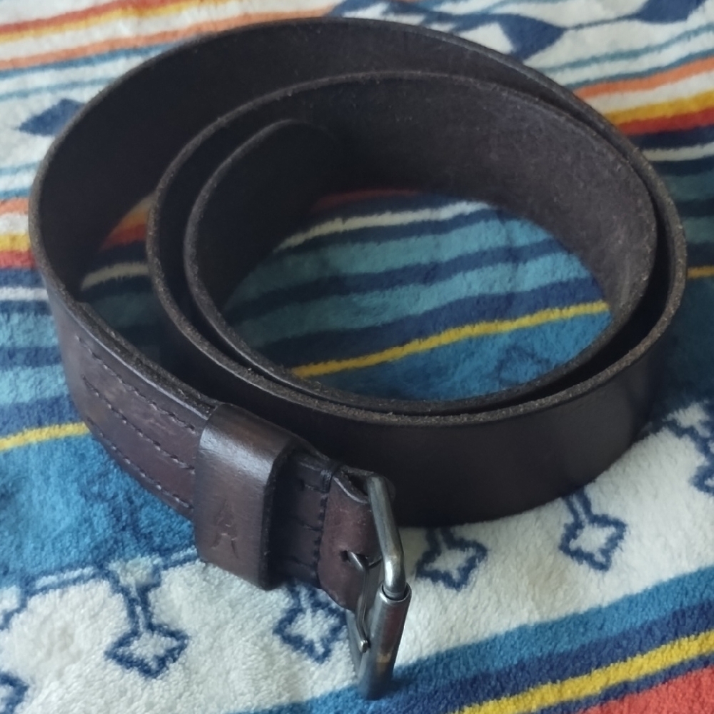 All Saints Leather Men's Belt